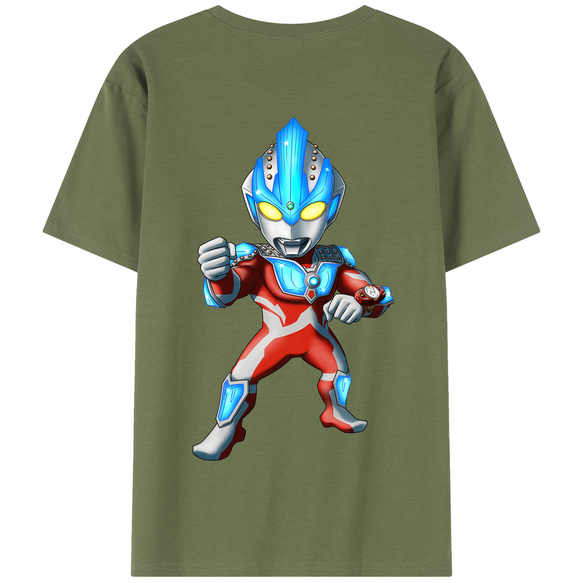 （画像用） ウルトラマン Ultraman 綿100％半袖Tシャツ（背面プリント）